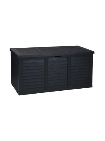 PROGARDEN Gartenbox, groß, 300 L in Schwarz, (B) 52 x (H) 58 x (L) 120 cm