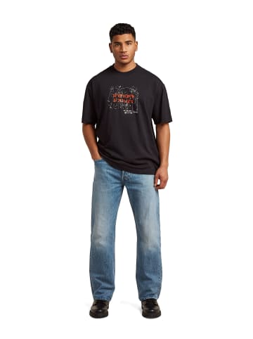 G-Star Raw Coord Graphic Relaxed T-Shirt dk black