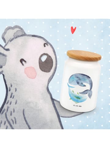 Mr. & Mrs. Panda Lebensmittelbehälter Walfisch Thunfisch ohne Sp... in Weiß