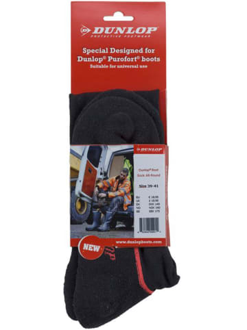 Dunlop Bekleidung Socke All Round in schwarz in schwarz