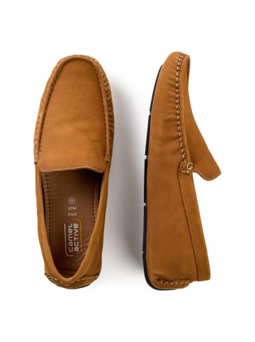 Camel Active Mokassin aus Nubukleder in Braun