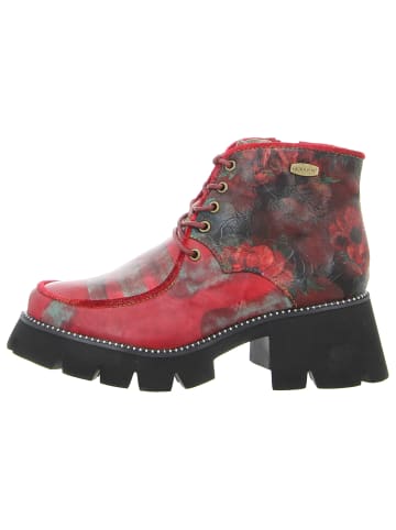 LAURA VITA Schnürstiefelette in rot
