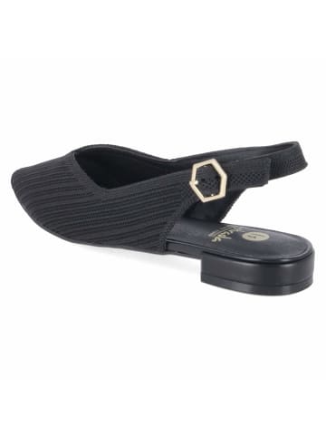 La Strada Slingballerinas in schwarz