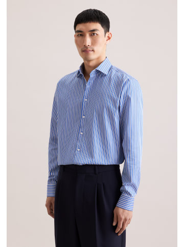 Seidensticker Business Hemd Regular in Mittelblau