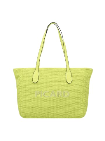 PICARD Knitwork Shopper Tasche 36 cm in lime