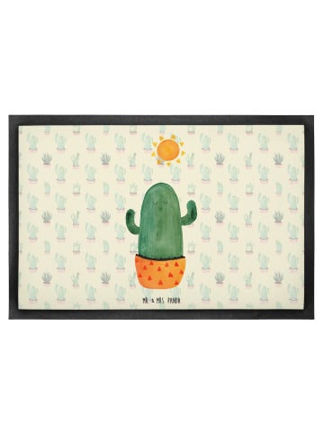Mr. & Mrs. Panda Bodenvorleger Kaktus Sonne ohne Spruch in Kaktus Grün