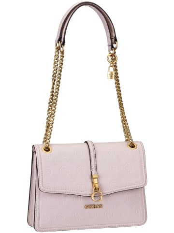 Guess Schultertasche James Logo Conv Crossbody Flap in Blush Logo