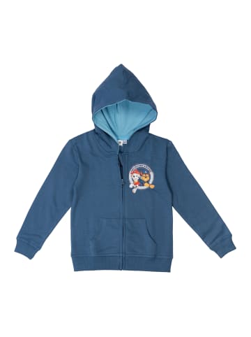 United Labels Paw Patrol Sweatjacke Kapuzenpullover mit Reißverschluss Hoodie in blau