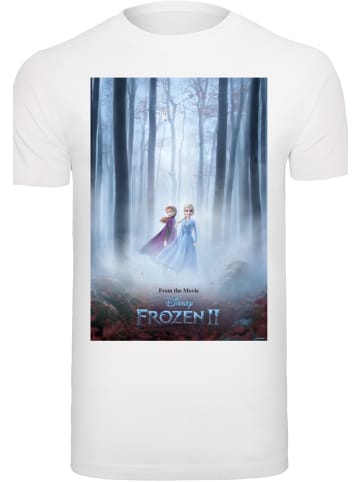 F4NT4STIC T-Shirt Disney Frozen 2 Movie Film Poster in weiß