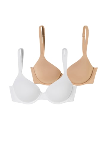 Schiesser Bügel-BH BH mit Schale - Unique Micro in weiss-maple