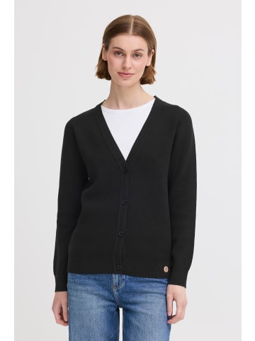 Oxmo Strickjacke OXFIANA in Schwarz