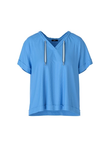 MARC CAIN Sportives Blusenshirt in Blau