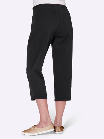 WITT WEIDEN Capri-Hose in schwarz