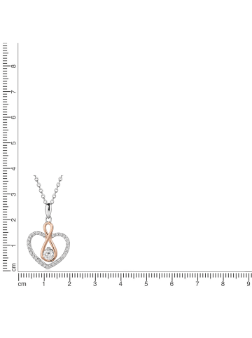 Zeeme 925/- Sterling Silber in mehrfarbig