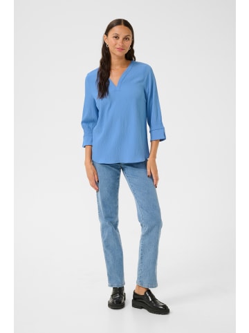 Kaffe Langarm-Bluse KAlinda in Ebb and Flow