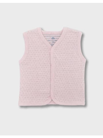 OrganicEra Baby-Weste in Rose Melange