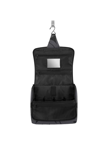 Reisenthel cosmetics toiletbag XL - Kulturbeutel 28 cm (leo vanilla) in smiley grey