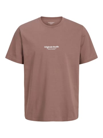 JACK & JONES PLUS T-shirt in Deep Taupe