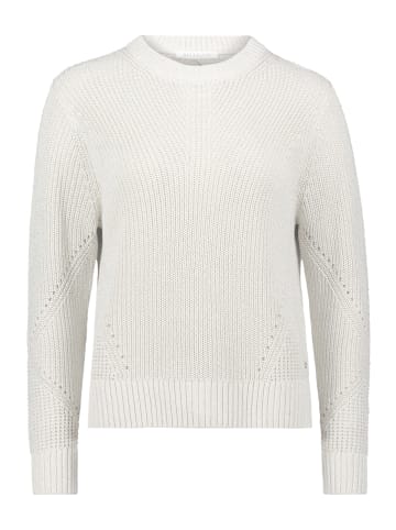 BETTY & CO Strickpullover mit Lurexfaden in cream