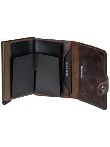 Secrid Geldbörse Miniwallet Vintage in Chocolate