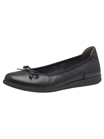 Tamaris COMFORT Ballerina in BLACK NAPPA