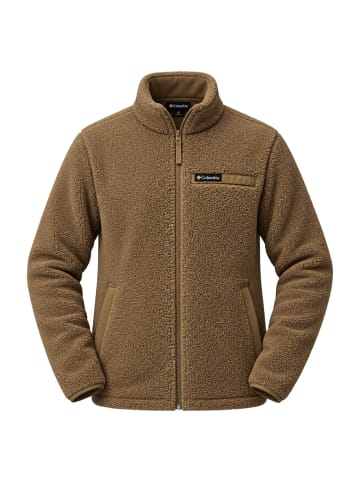 Columbia Rugged Ridge High Pile Full Zip in Braun