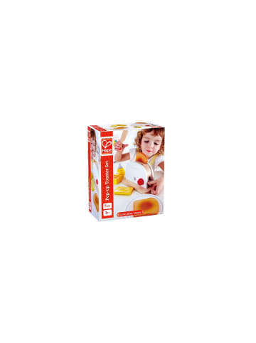 Hape  Kinderküche Pop-Up-Toaster-Set, mit Butter und Honig, ab 3 Jahre