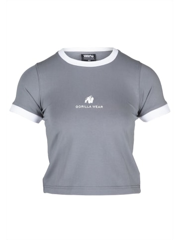 Gorilla Wear Crop Top Shirt - New Orleans - Grau
