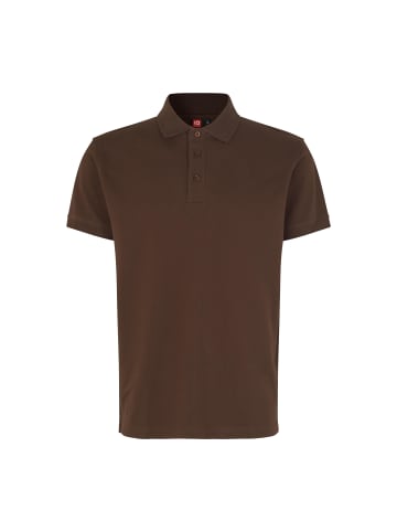 IDENTITY Polo Shirt stretch in Mokka