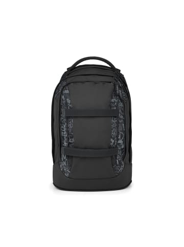 Satch Schulrucksack-Set PACK "Street Ink" 2-tlg. in Schwarz