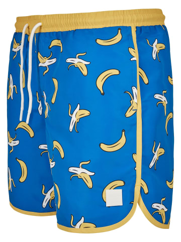 Urban Classics Badeshorts in banana aop