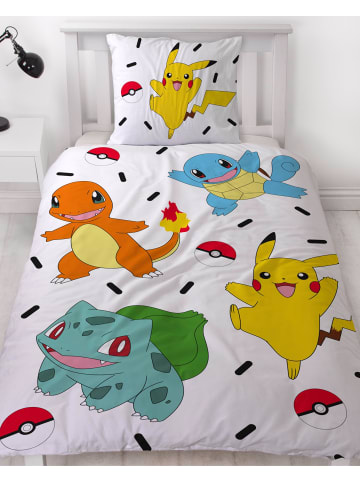 Pokémon Kinder-Bettwäsche Flanell "Pokemon Pikachu & Friends" in Bunt