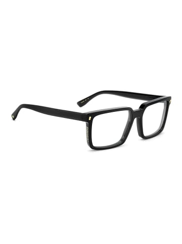 Dsquared2 Männer Optische Fassungen Quadratisch Schwarz