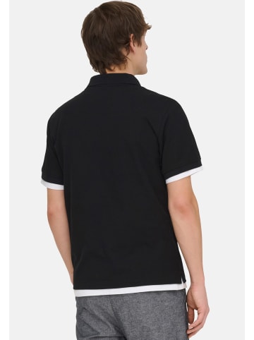 ONLY & SONS Poloshirt Ben in Schwarz
