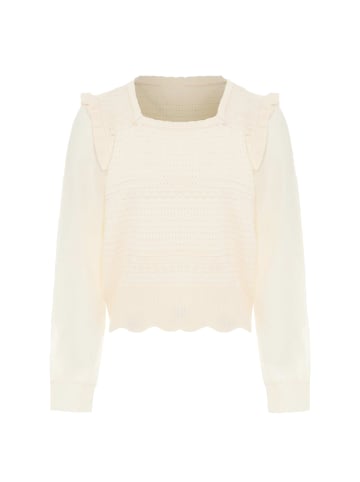 faina Shirt in Wollweiss