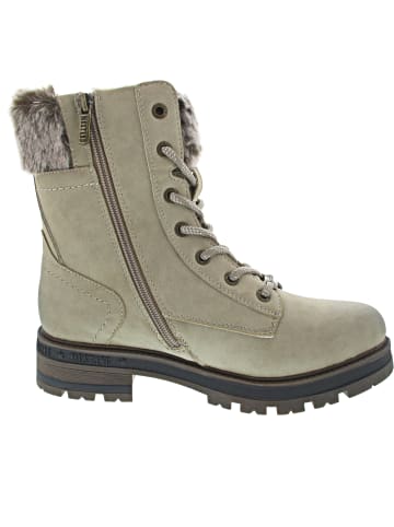 Mustang Schnürstiefel Grau