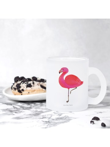 Mr. & Mrs. Panda Teetasse Flamingo Classic ohne Spruch in Transparent