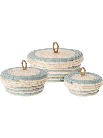 Home&Styling Collection Aufbewahrungsbehälter, 3er-Set in Blau