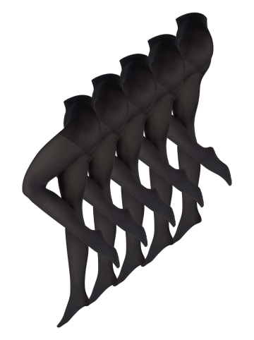 Nur Die  Feinstrumpfhose Goodbye Laufmaschen 60 DEN in Schwarz