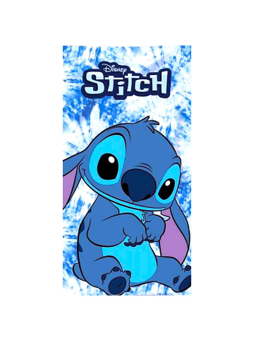 Lilo & Stitch Strand-/Badetuch Disney Stitch - (L) 140 cm x (B) 70 cm in Blau