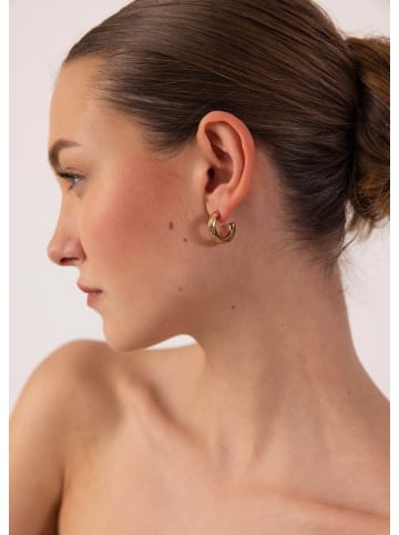 PURELEI Ohrringe Movement Rosegold