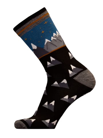 UphillSport Socken MOUNTAINS in Black