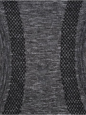 Hummel T-Shirt Hmlmt Hyper Damen in BLACK MELANGE