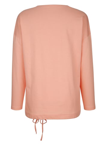 MIAMODA Sweatshirt in apricot