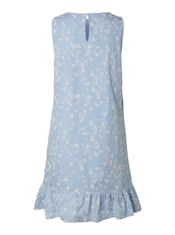 Pieces Midikleid in Cashmere Blue