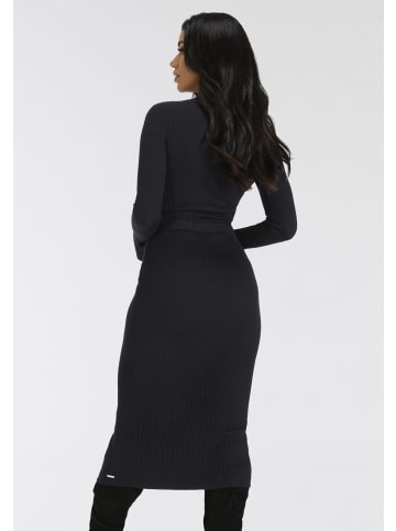 Bruno Banani Strickkleid in schwarz