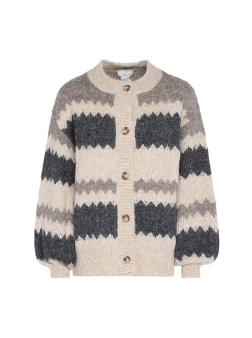 Jalene Damen Sweater in WOLLWEISS MEHRFARBIG