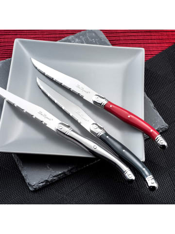 Lou Laguiole 6-tlg. Steakmesser Set LAGUIOLE / TRADITION in anthrazit