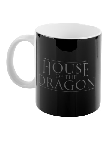 United Labels House of the Dragon Tasse - Dragon eye aus Keramik 320 ml in schwarz