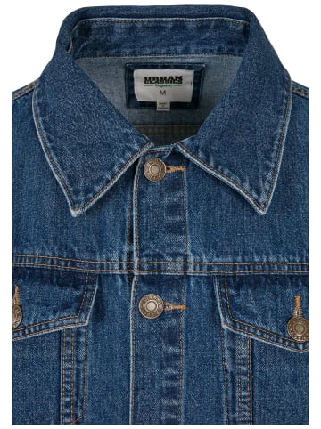 Urban Classics Jeansjacken in mid indigo washed